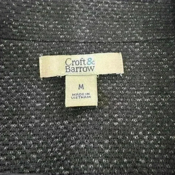 Croft & Barrow Blazer Jacket Womens Size Small Lightweight Blue Open Front Med - Picture 2 of 5